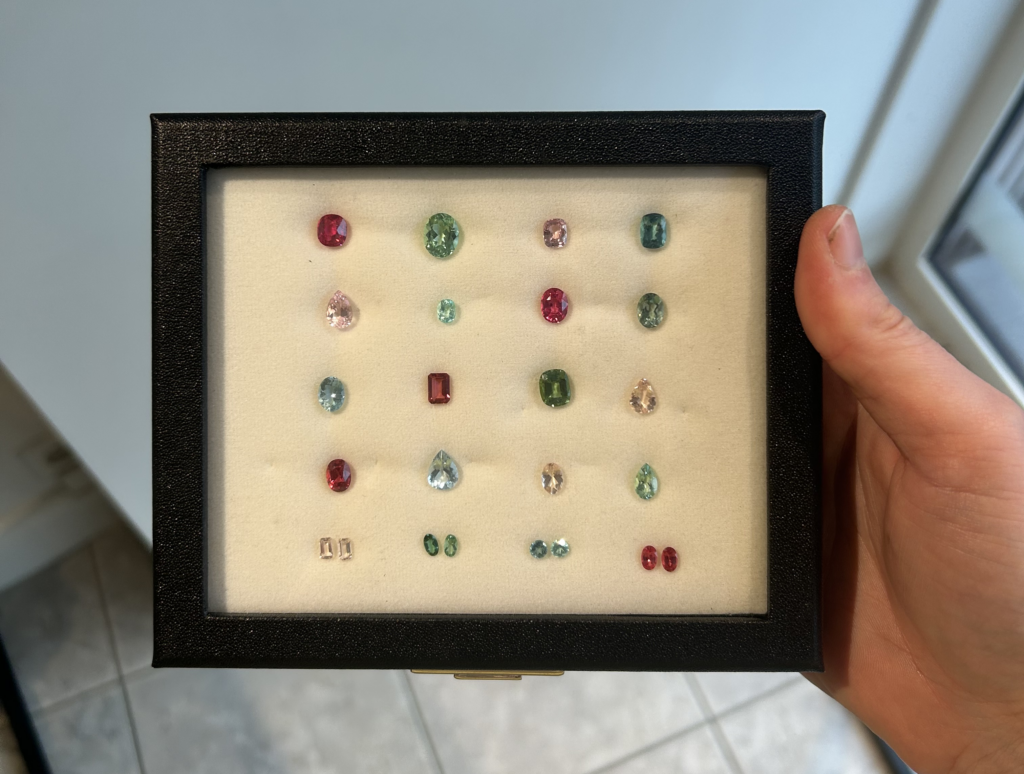 mooie kleuren edelstenen