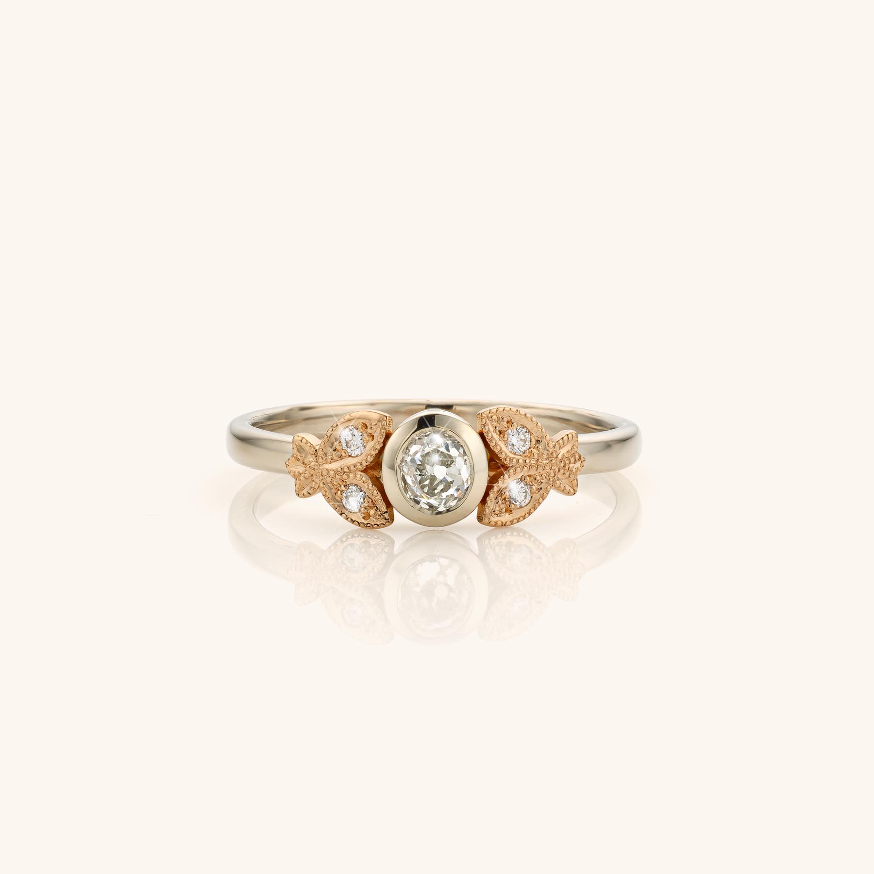 Olivia solitair om 0.38ct miniatuur 2