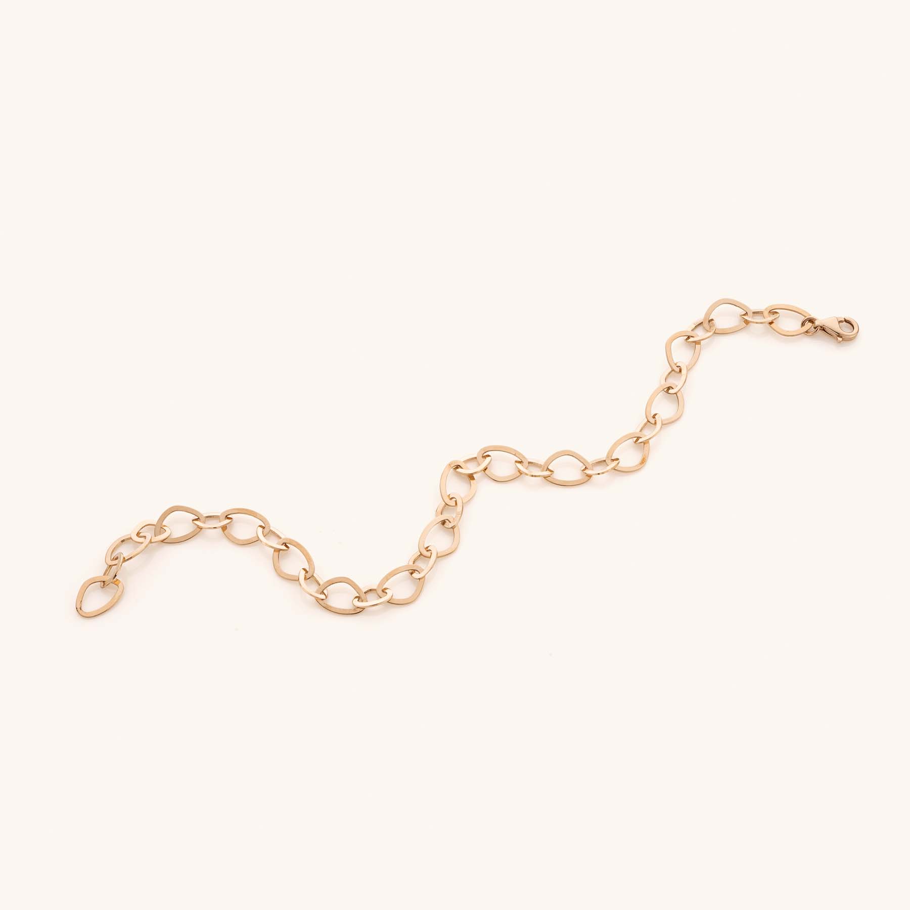 Nora armband 18kt geel 15cm miniatuur 2