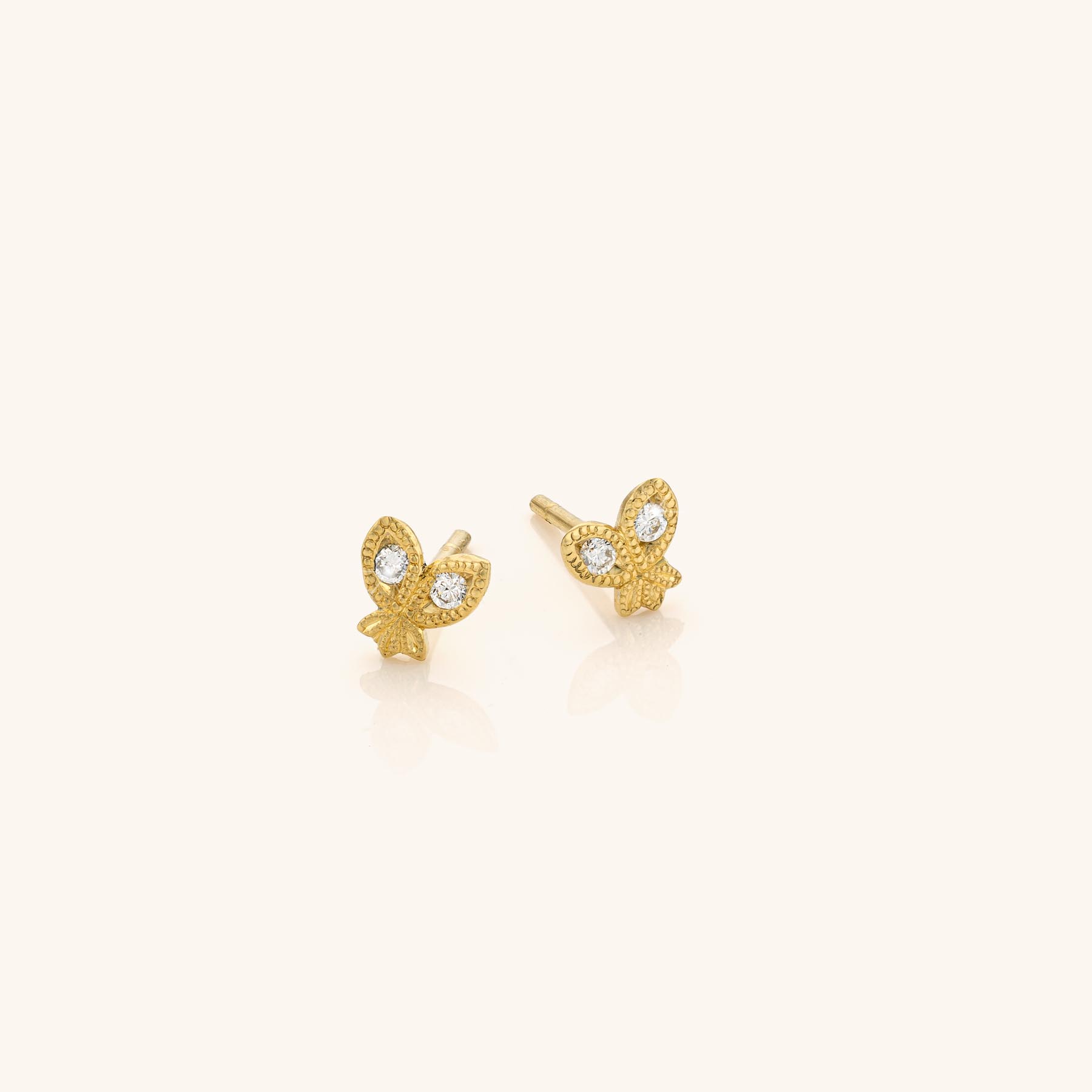 Olivia oorstekers 0.08ct