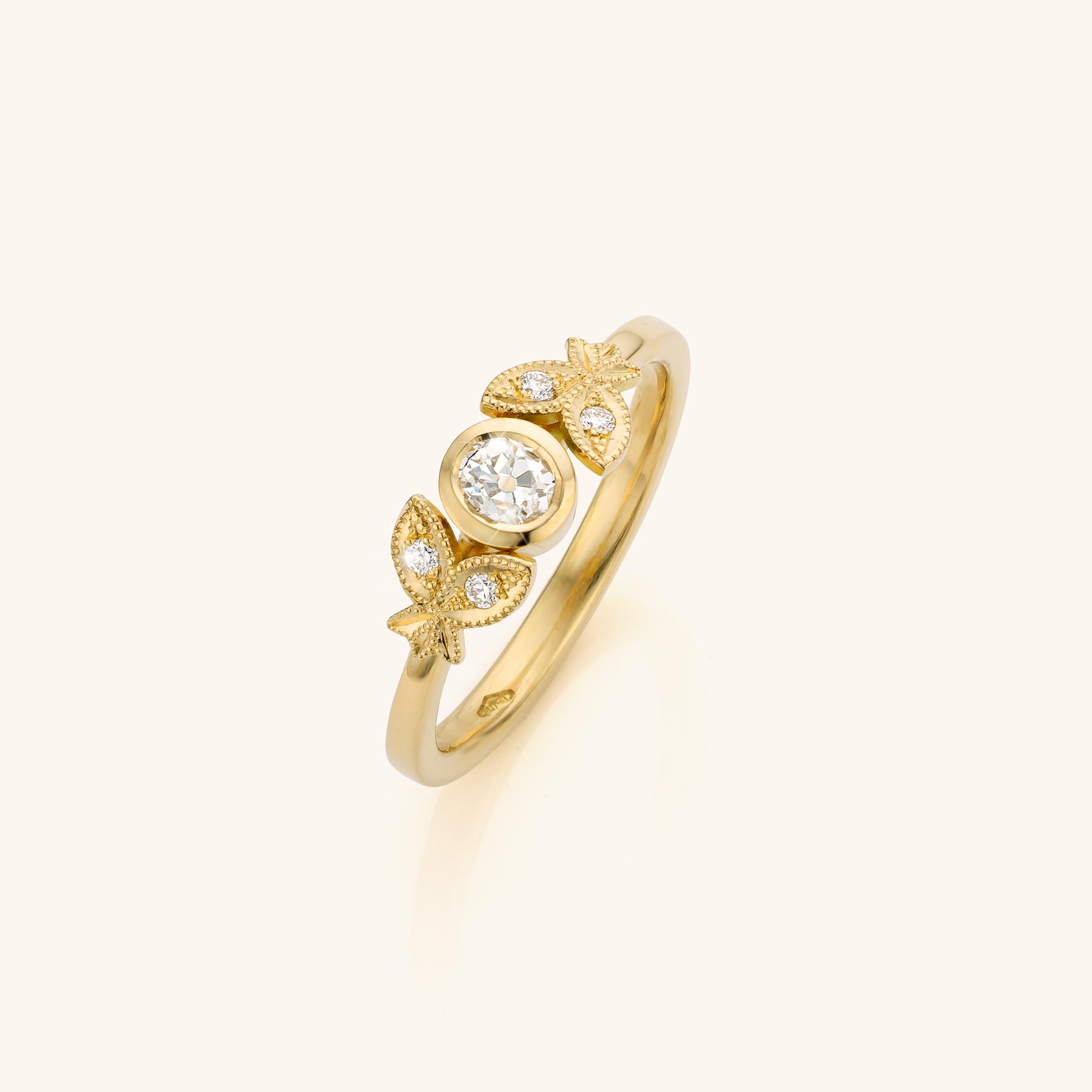 Olivia solitair om 0.27ct